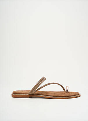 Tongs or CB FUSION pour femme