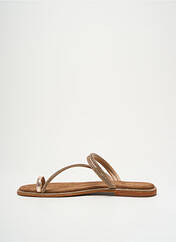 Tongs or CB FUSION pour femme seconde vue
