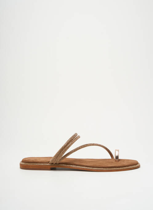 Tongs or CB FUSION pour femme