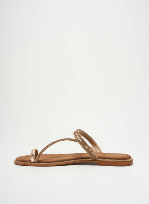 Tongs or CB FUSION pour femme