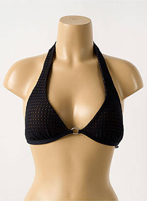 Haut de maillot de bain haut soutien-gorge moulé haut soutien-gorge moulé noir CYELL femme