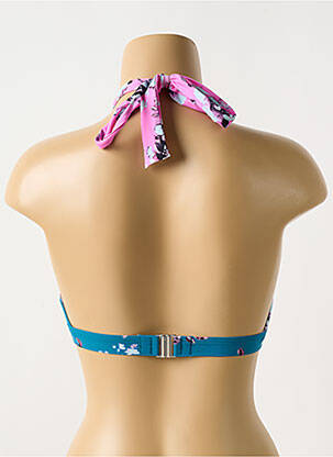 Haut de maillot de bain haut soutien-gorge avec mousse de rembourrage amovible haut soutien-gorge avec mousse de rembourrage amovible bleu CYELL femme