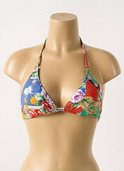 Haut de maillot de bain bleu CYELL pour femme seconde vue