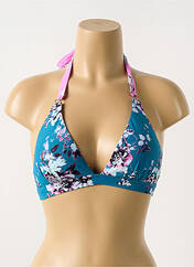 Haut de maillot de bain bleu CYELL pour femme seconde vue