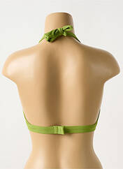 Haut de maillot de bain vert CYELL pour femme seconde vue
