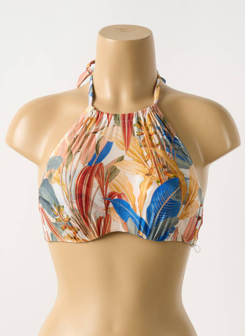 Haut de maillot de bain beige CYELL pour femme