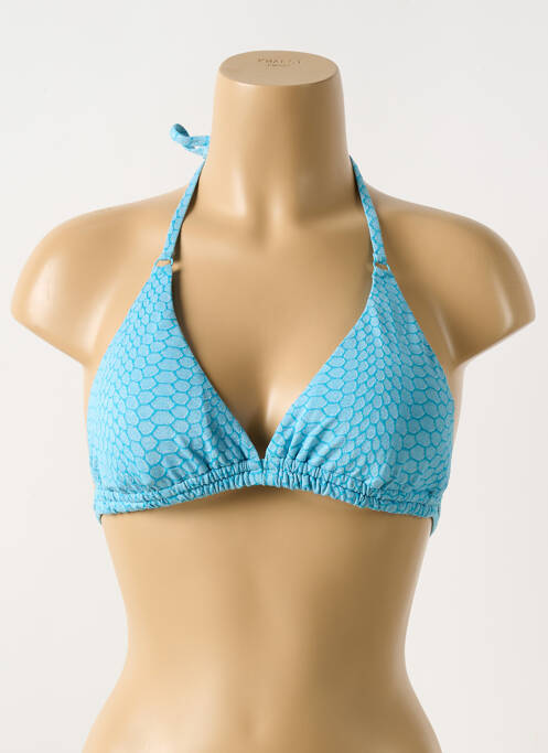 Haut de maillot de bain bleu CYELL pour femme