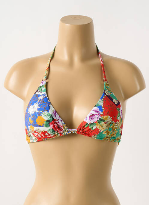 Haut de maillot de bain bleu CYELL pour femme