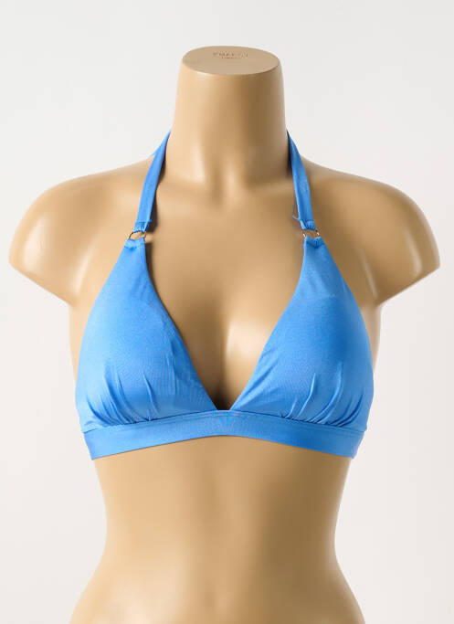 Haut de maillot de bain bleu CYELL pour femme