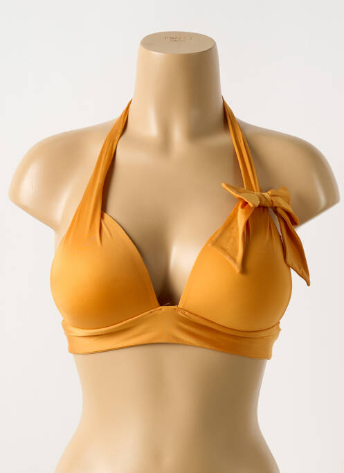 Haut de maillot de bain orange CYELL pour femme