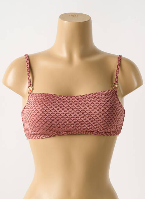 Haut de maillot de bain rose CYELL pour femme