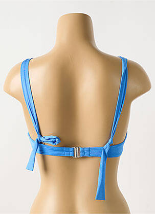 Haut de maillot de bain haut soutien-gorge emboitant haut soutien-gorge emboitant bleu CYELL femme