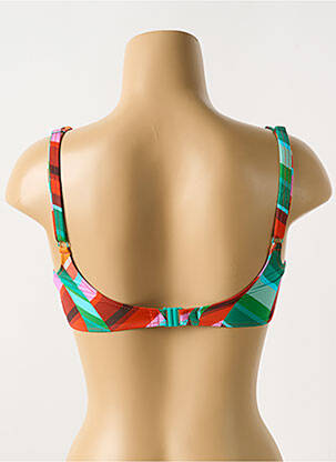 Haut de maillot de bain stretch haut soutien-gorge emboitant vert CYELL femme