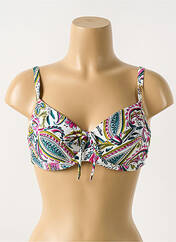 Haut de maillot de bain beige CYELL pour femme seconde vue