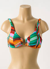 Haut de maillot de bain vert CYELL pour femme seconde vue