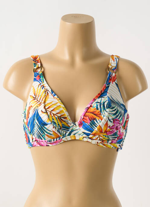 Haut de maillot de bain beige CYELL pour femme