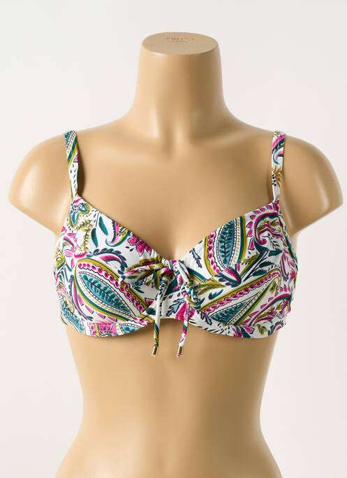 Haut de maillot de bain beige CYELL pour femme