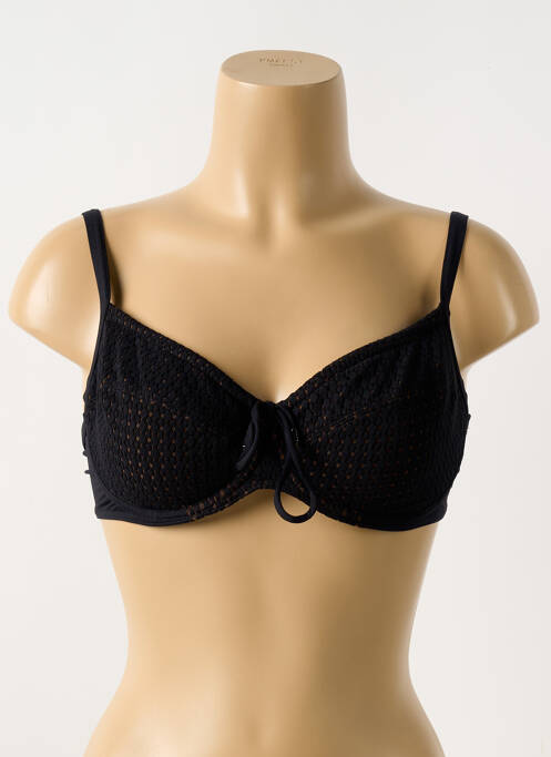 Haut de maillot de bain noir CYELL pour femme