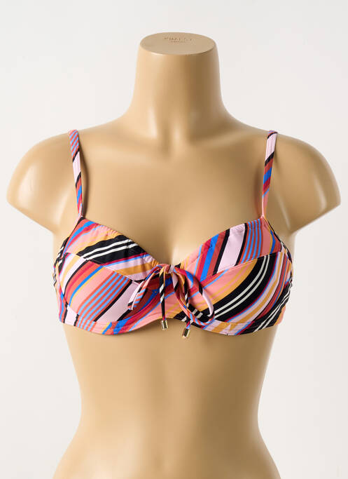 Haut de maillot de bain rose CYELL pour femme