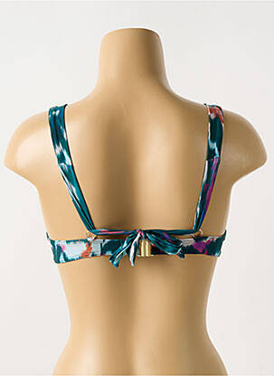 Haut de maillot de bain haut soutien-gorge moulé haut soutien-gorge moulé vert CYELL femme
