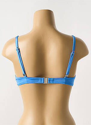 Haut de maillot de bain haut soutien-gorge moulé haut soutien-gorge moulé bleu CYELL femme