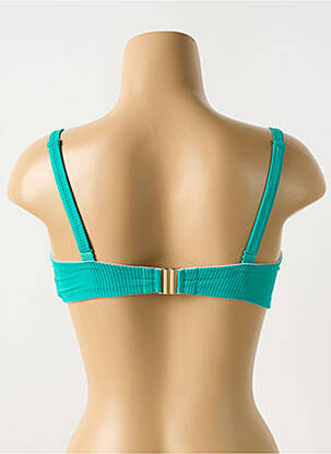 Haut de maillot de bain stretch haut soutien-gorge moulé vert CYELL femme