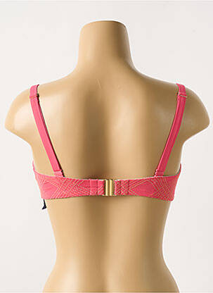 Haut de maillot de bain stretch haut soutien-gorge moulé rose CYELL femme