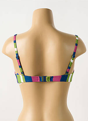 Haut de maillot de bain stretch haut soutien-gorge moulé vert CYELL femme