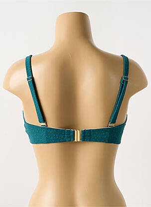 Haut de maillot de bain stretch haut soutien-gorge moulé vert CYELL femme