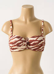 Haut de maillot de bain beige CYELL pour femme seconde vue