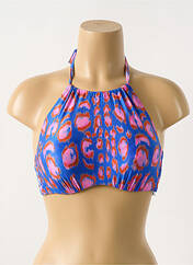 Haut de maillot de bain bleu CYELL pour femme seconde vue