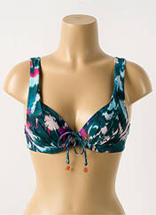 Haut de maillot de bain vert CYELL pour femme seconde vue