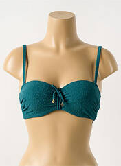 Haut de maillot de bain vert CYELL pour femme seconde vue