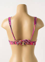 Haut de maillot de bain violet CYELL pour femme seconde vue