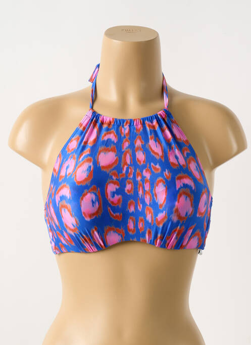 Haut de maillot de bain bleu CYELL pour femme