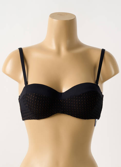 Haut de maillot de bain noir CYELL pour femme