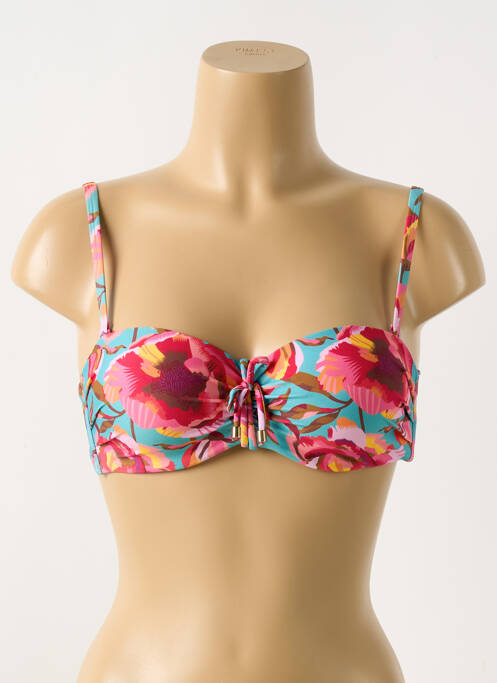 Haut de maillot de bain rose CYELL pour femme