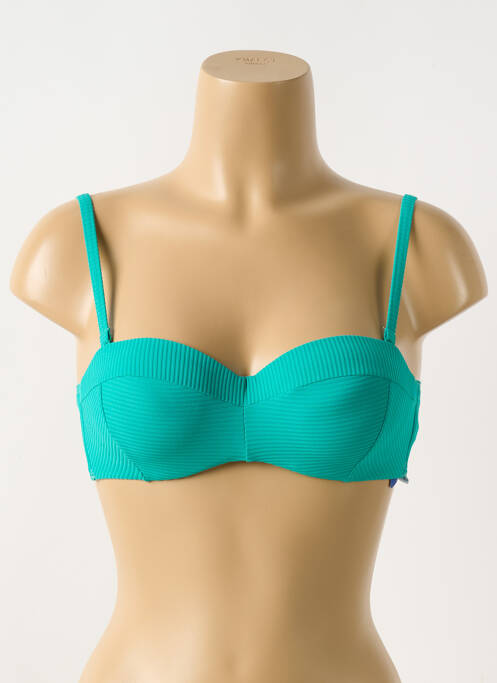 Haut de maillot de bain vert CYELL pour femme