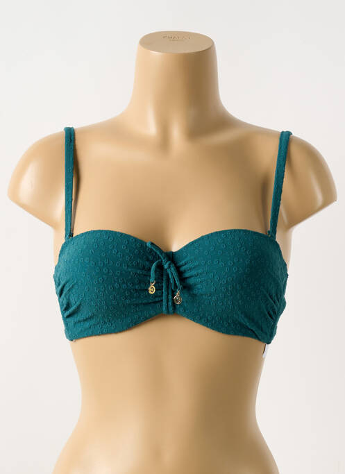 Haut de maillot de bain vert CYELL pour femme