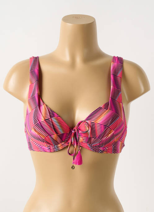 Haut de maillot de bain violet CYELL pour femme