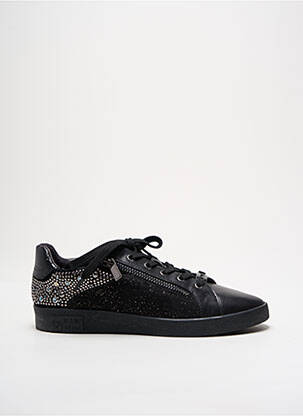 Baskets fermeture zip et lacets talon plat jusqu'à 3cm noir MAM'ZELLE femme