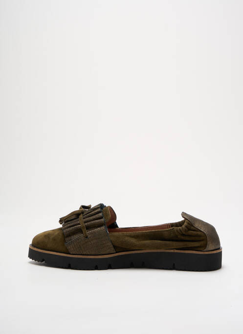 Mocassins vert MAM'ZELLE pour femme
