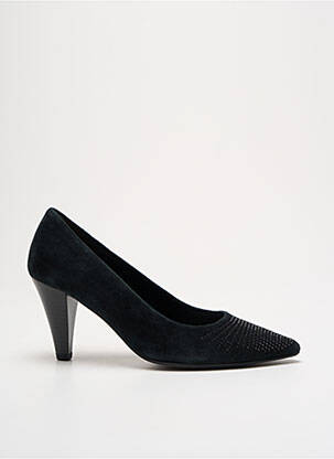 Escarpins nubuck talon de 4 à 6cm noir GABOR femme