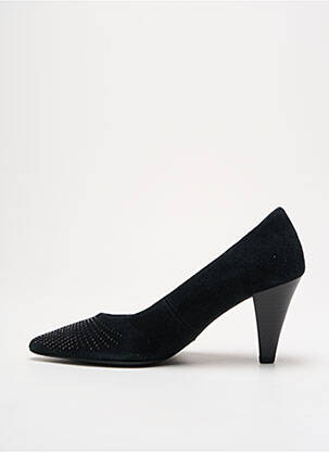 Escarpins nubuck talon de 4 à 6cm noir GABOR femme