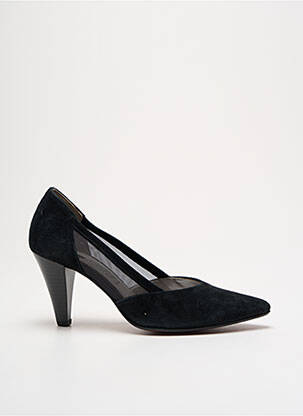 Escarpins nubuck talon de 4 à 6cm noir GABOR femme