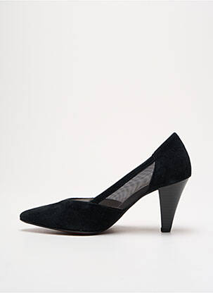 Escarpins nubuck talon de 4 à 6cm noir GABOR femme