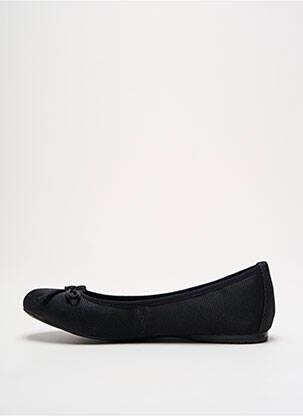 Ballerines type de semelle amortissante talon plat jusqu'à 3cm noir MADISON femme