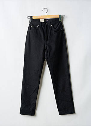 Jeans coupe slim poches noir NUDIE JEANS CO femme