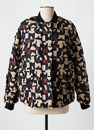 Blouson col col montant noir MKT STUDIO femme