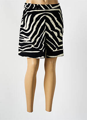 Jupe courte poches noir IDANO femme
